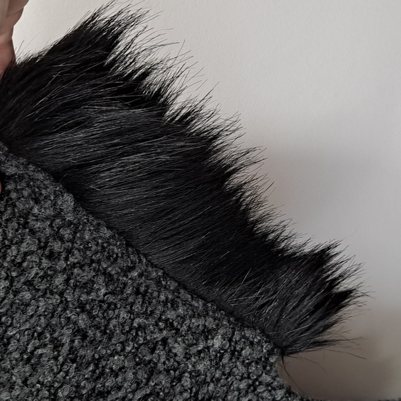 NWOT! Style & Co Fur Wool Sweater XL - Picture 3 of 6